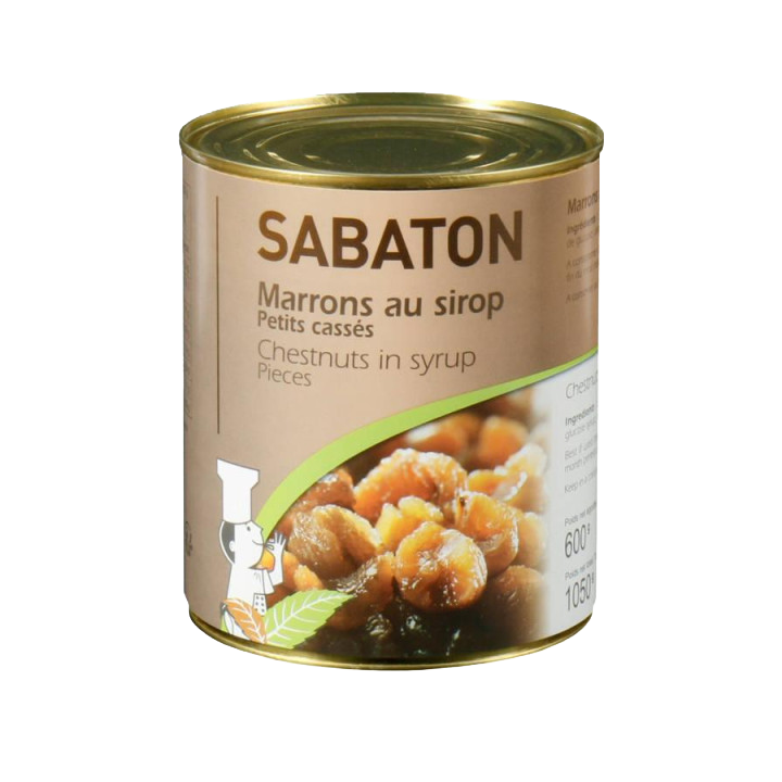 Marrons au sirop