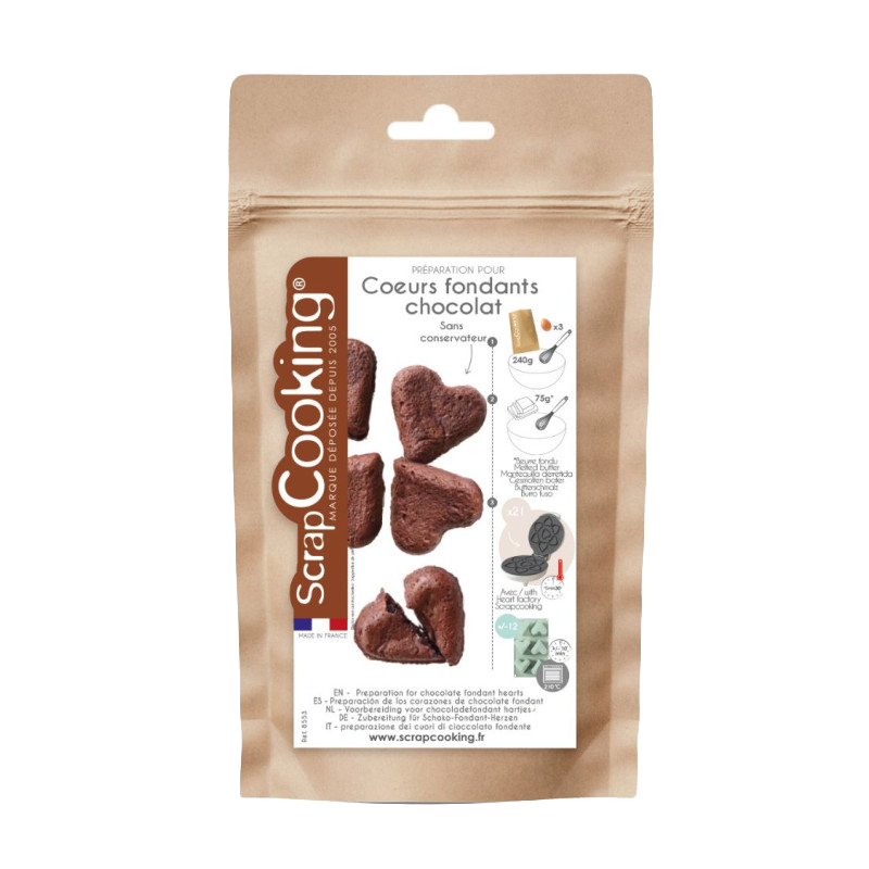 Préparation fondant au chocolat