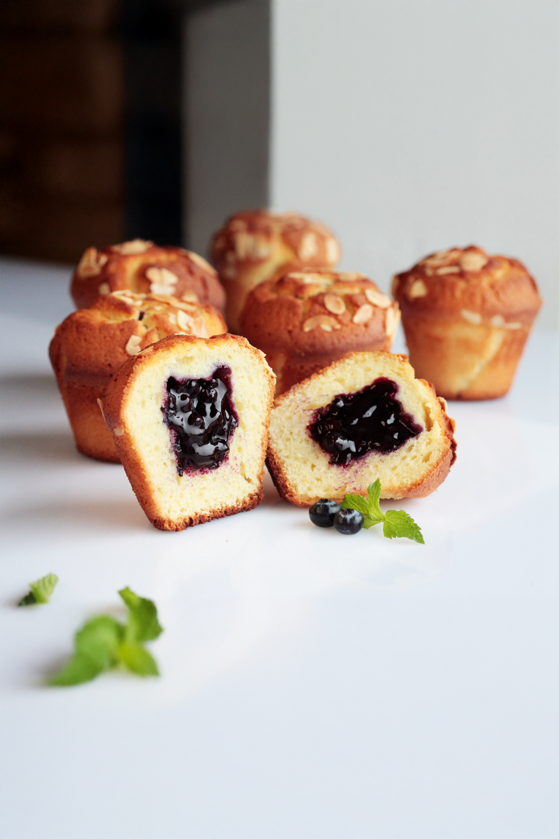 Muffins fourrés