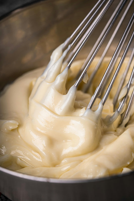 Une crème pâtissière lisse et onctueuse