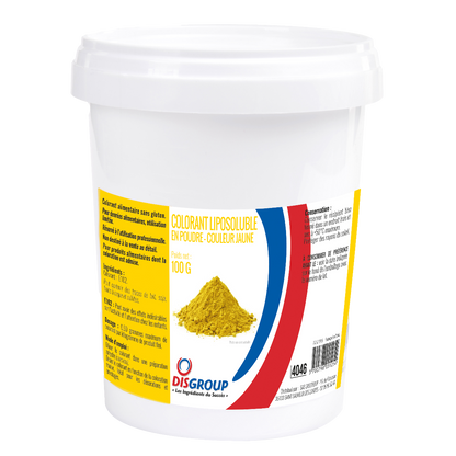 Colorant poudre liposoluble