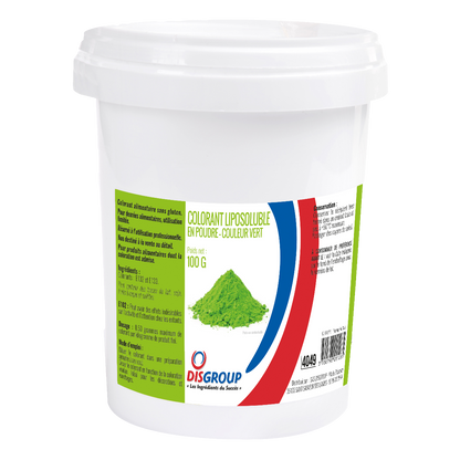 Colorant poudre liposoluble