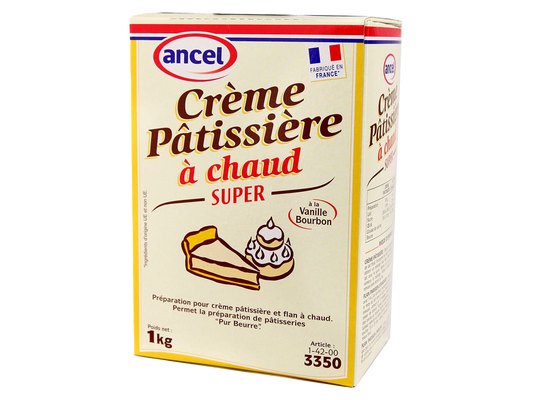 Préparation crème pâtissière