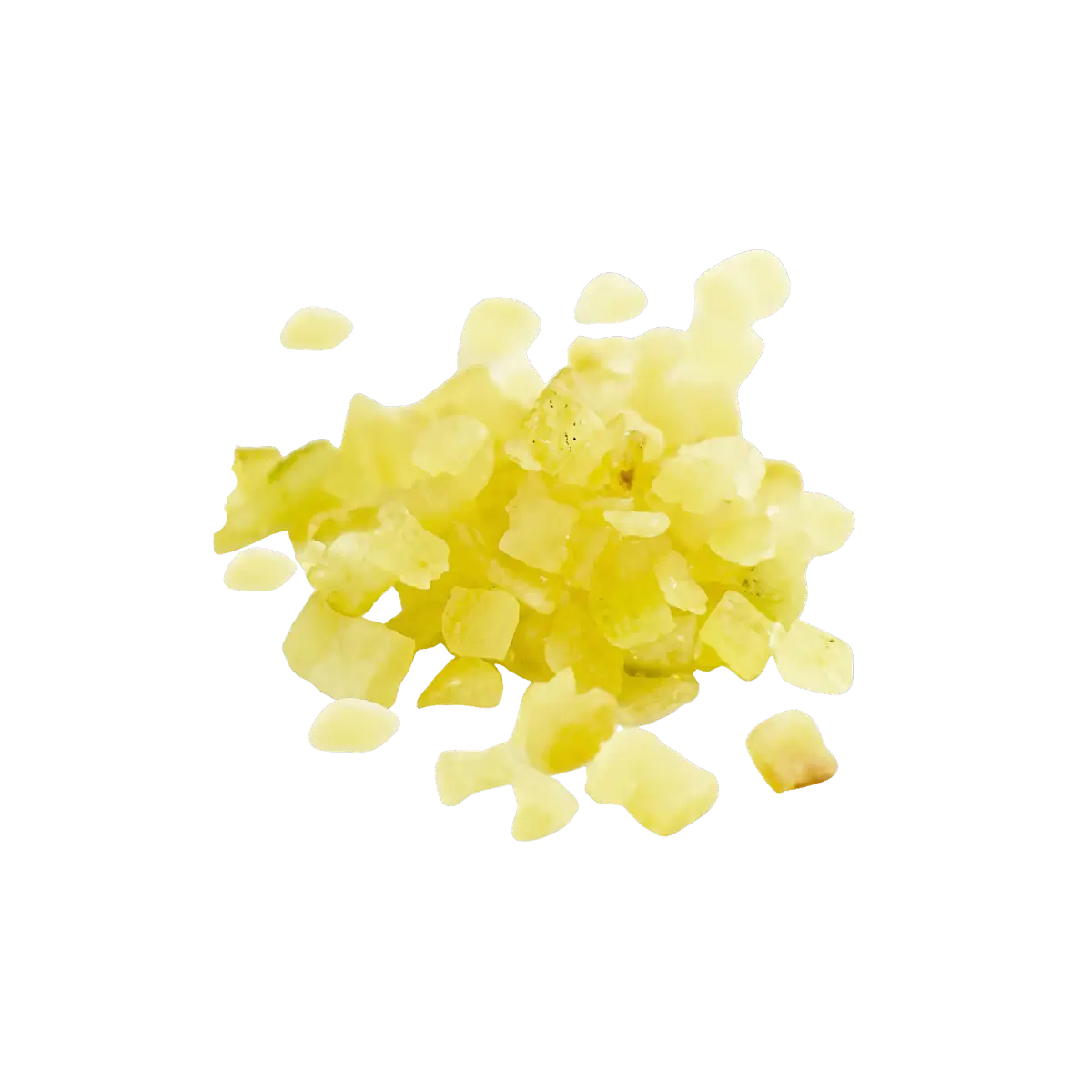 Cubes d'écorce de citron 6x6mm