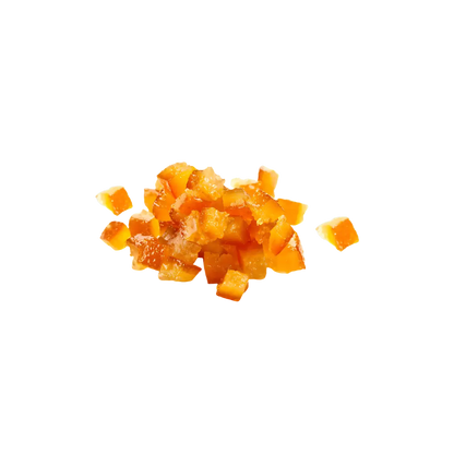 Cubes d'écorce d'orange confite 6x6mm