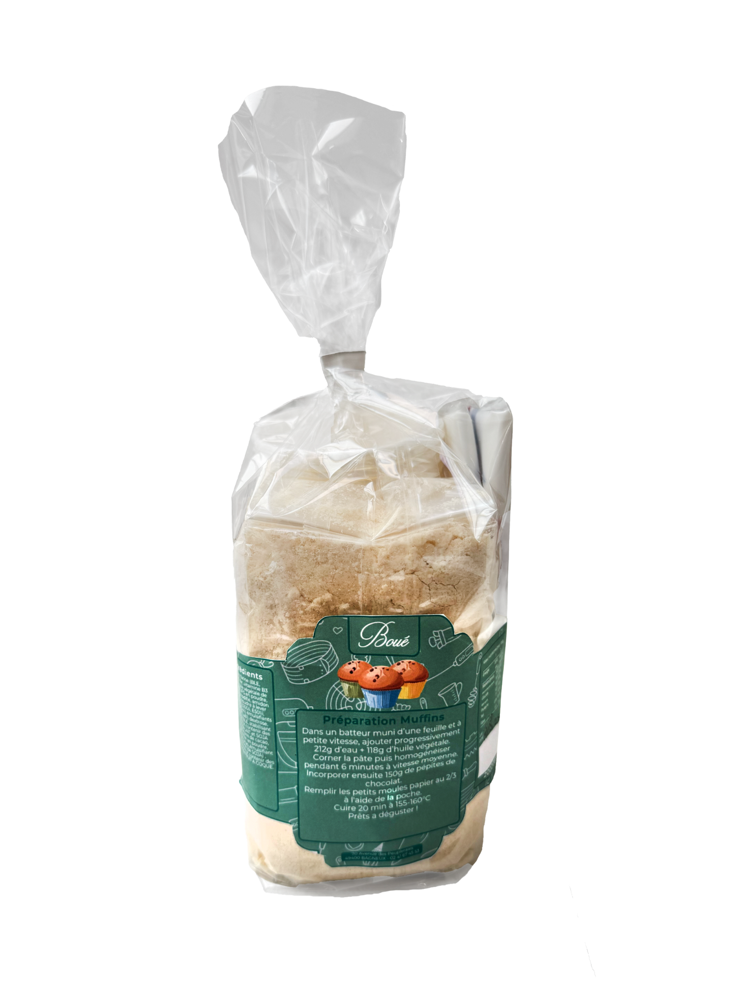 Kit préparation muffins