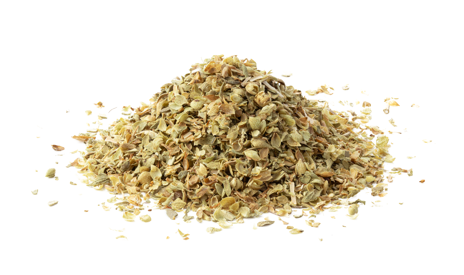 Origan séché prêt à l’emploi pour pizza, sauces et plats cuisinés.