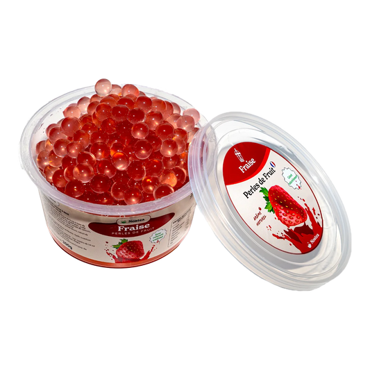 Perles bubble tea fraise