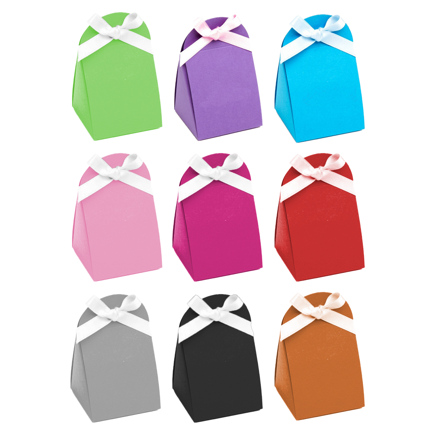 Pochettes Iris de couleur , pour dragées et petits cadeaux, pratique et raffinée.