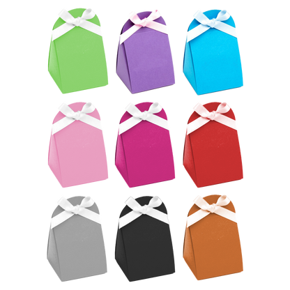 Pochettes Iris de couleur , pour dragées et petits cadeaux, pratique et raffinée.