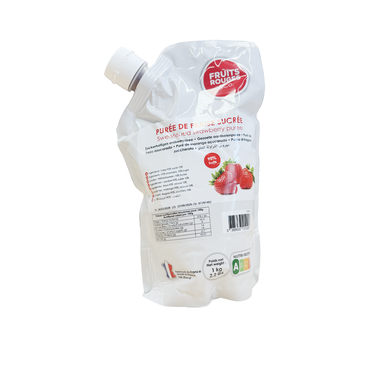 purée de fraise