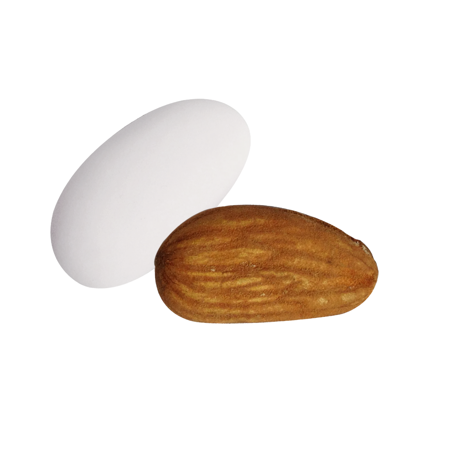 Dragées amandes Avola colorées, délicieuses amandes enrobées de sucre pour fêtes et événements.