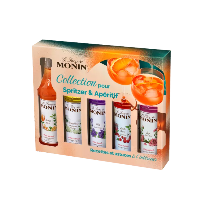 Coffret Monin Sirops pour spritzer et apéritif