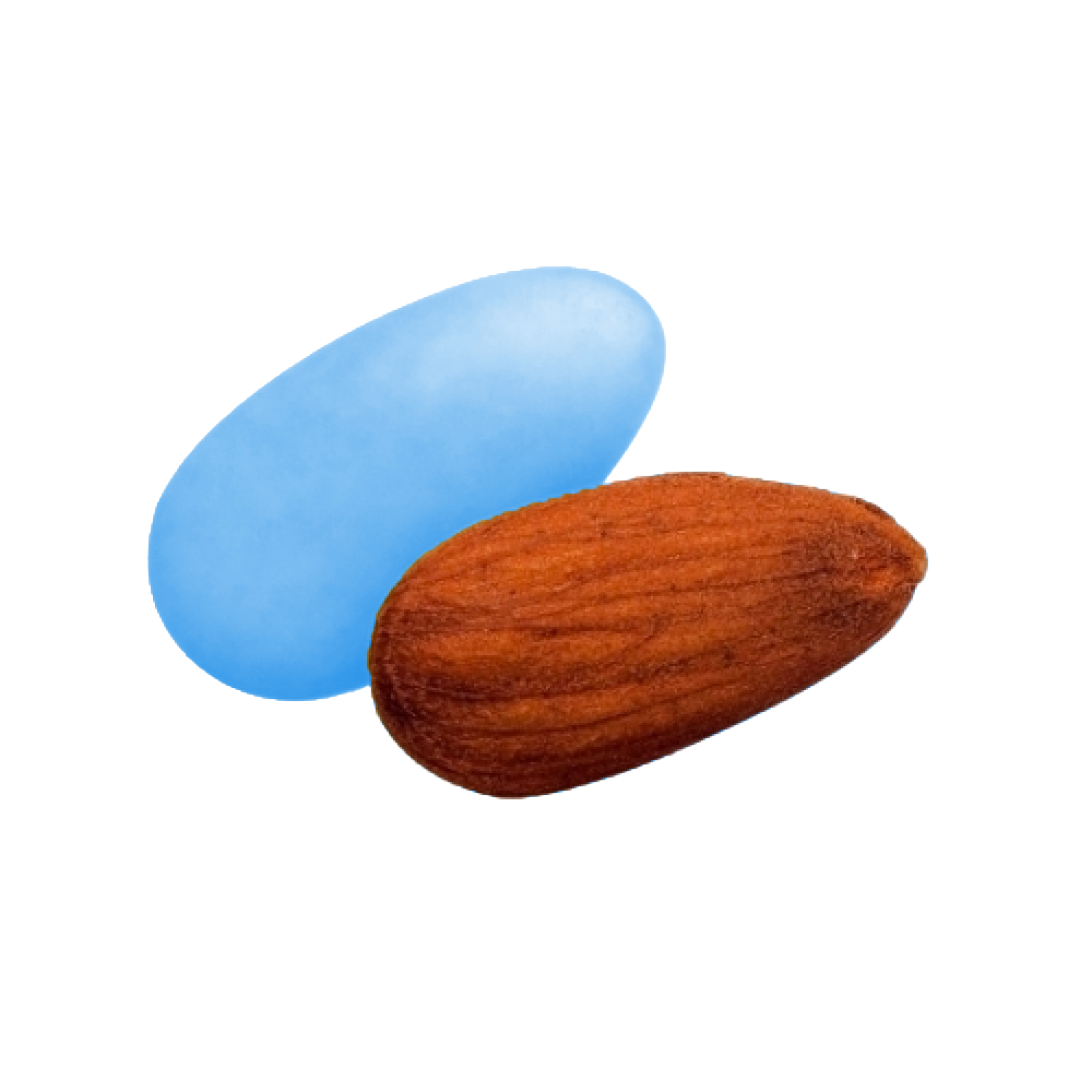 Dragées amandes Catalane colorées, délicieuses amandes enrobées de sucre pour fêtes et événements.