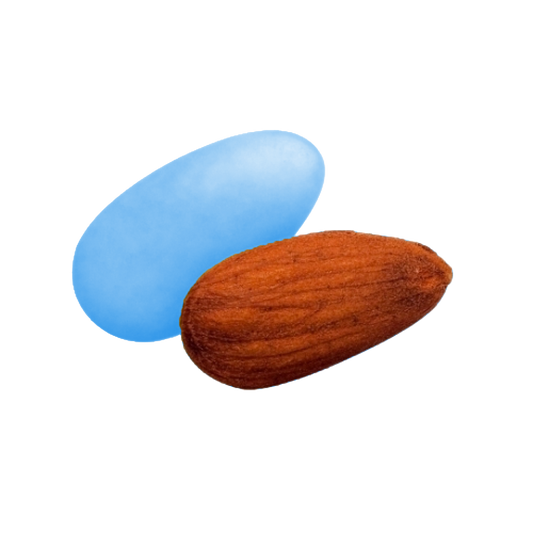 Dragées amandes Catalane colorées, délicieuses amandes enrobées de sucre pour fêtes et événements.