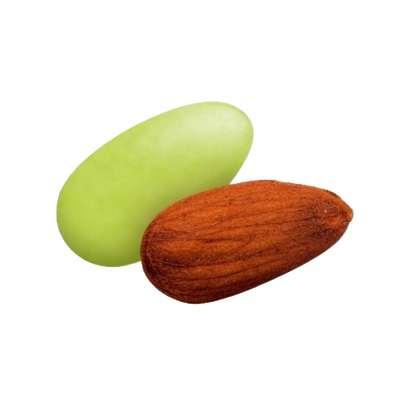 Dragées amandes Catalane colorées, délicieuses amandes enrobées de sucre pour fêtes et événements.