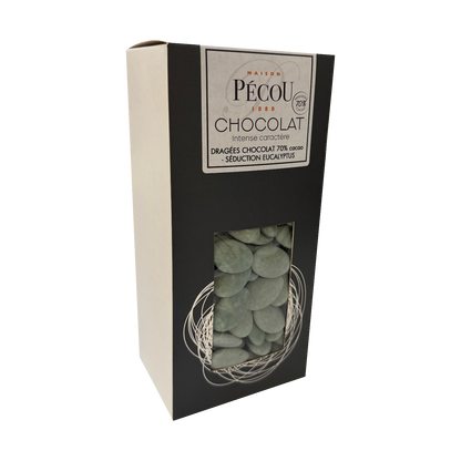 Dragée chocolat eucalyptus