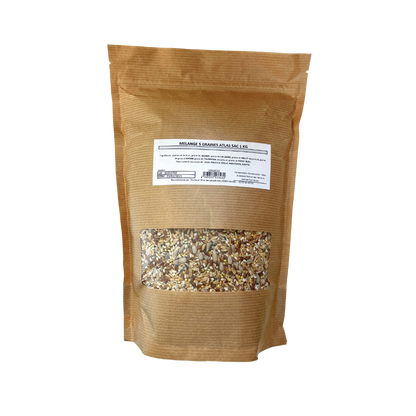 Mélange 5 graines atlas 1kg