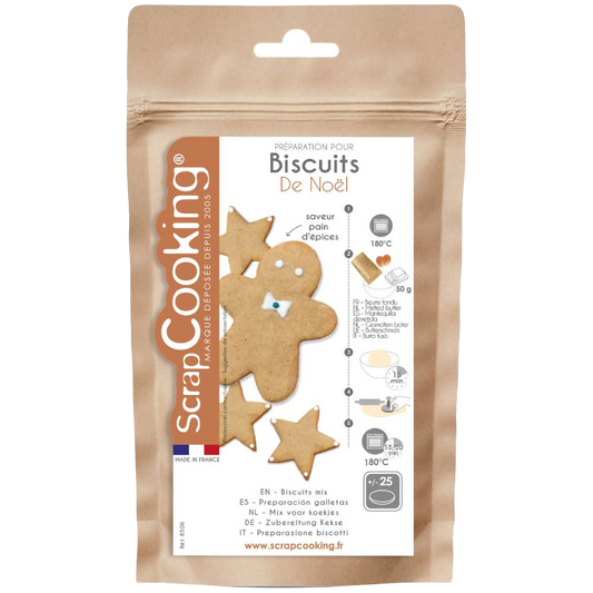 Préparation biscuits de noël