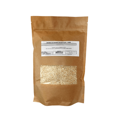 Graines de sésame décortiquées 330g