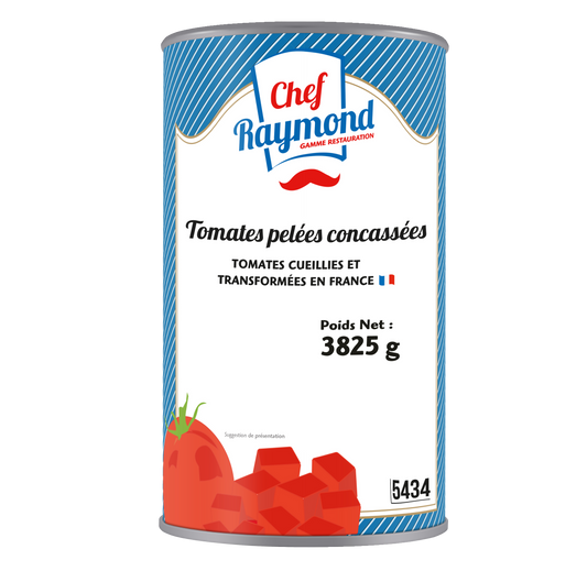 Tomates pelées en boîte, tomates entières prêtes à cuisiner pour sauces et plats mijotés.