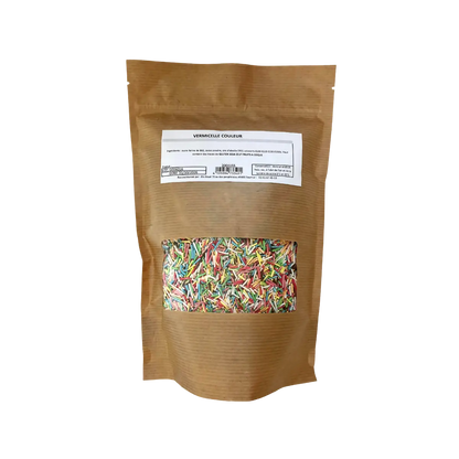 Vermicelles colorés